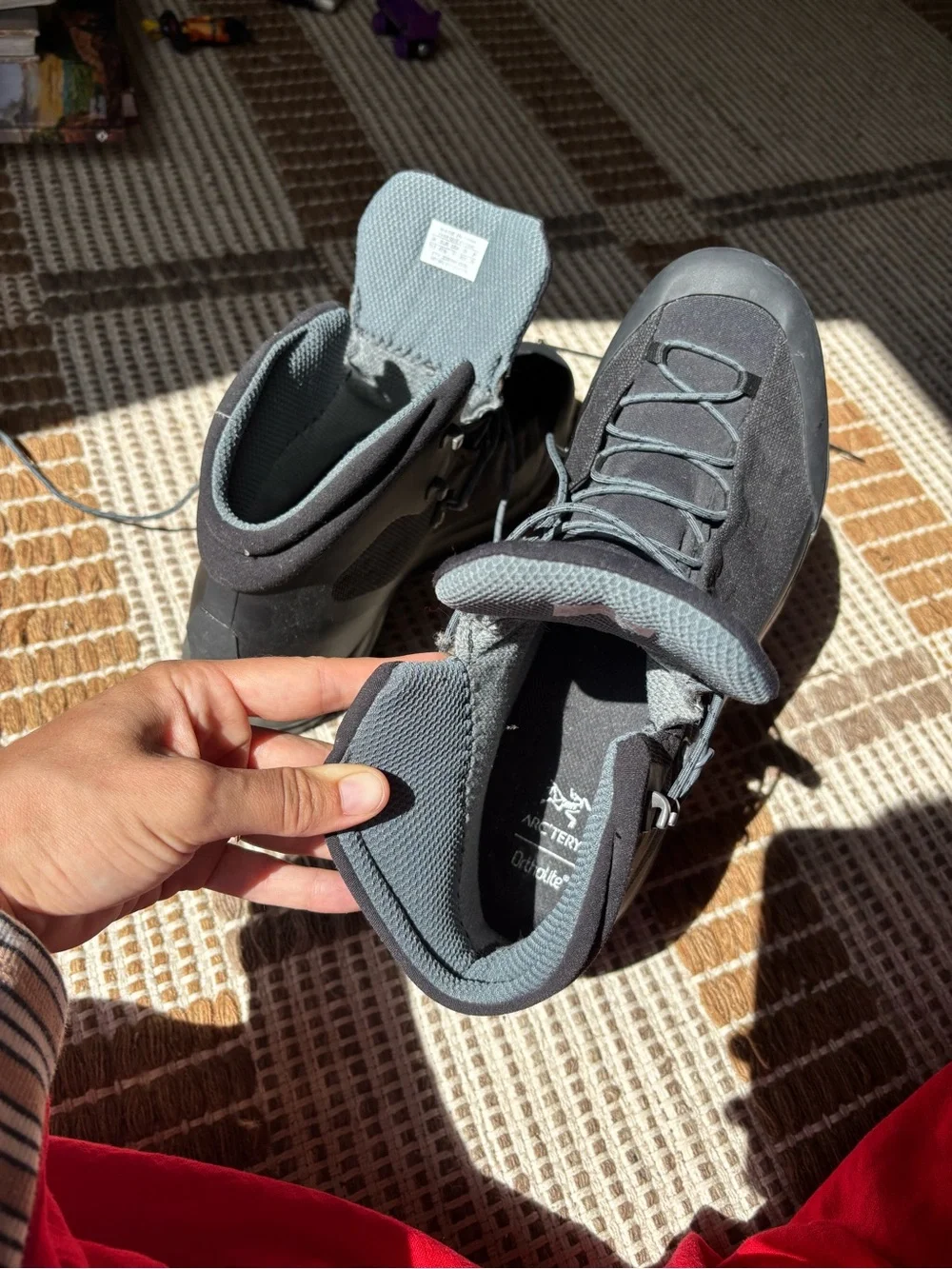 Arc'teryx Black Men's Hiking Boots